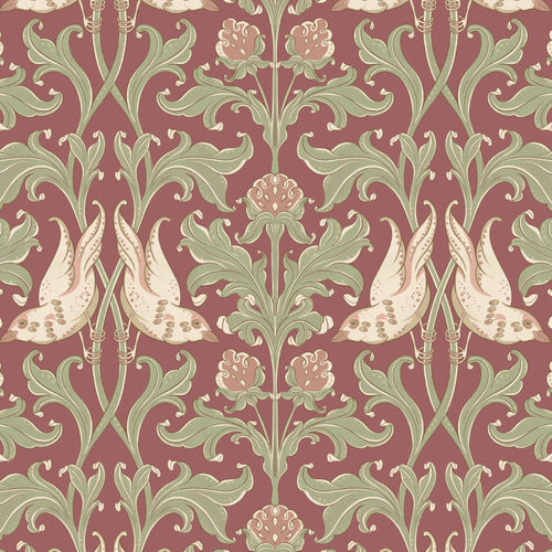 Birds and berries Seamless Pattern - 003